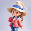3D-小女孩